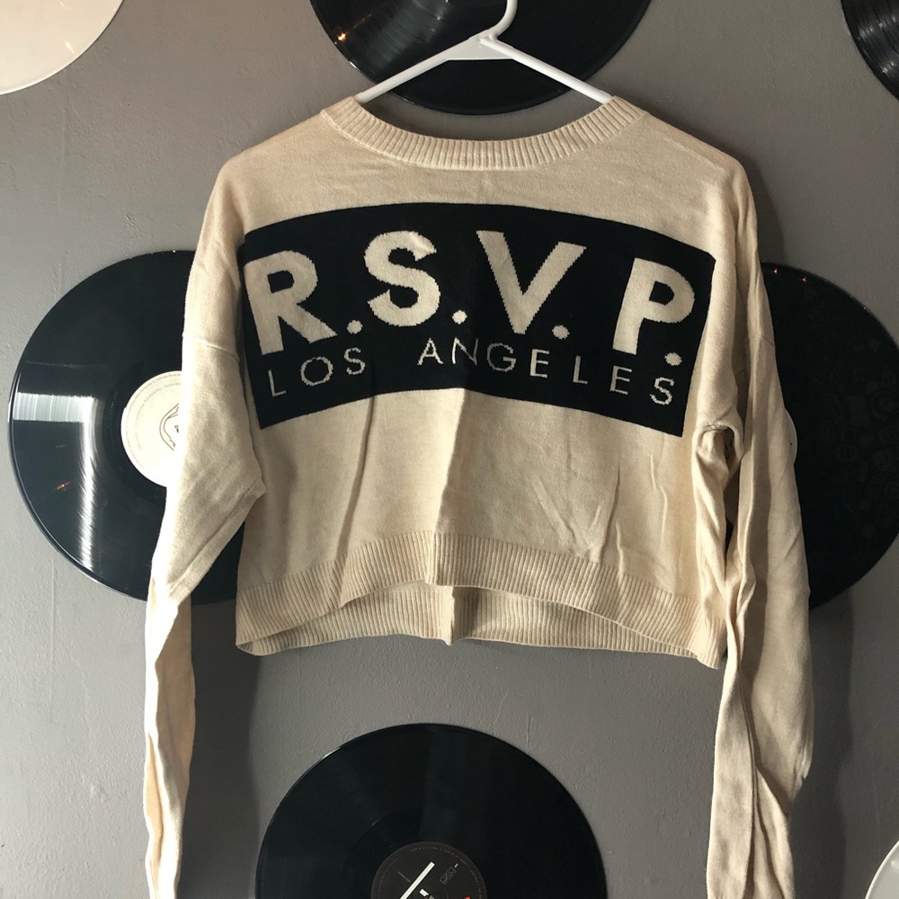 long sleeve “RSVP”